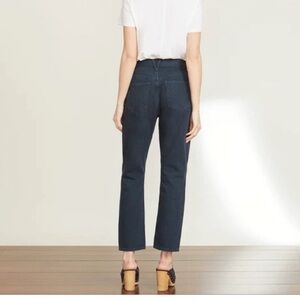 Veronica Beard Ryleigh Women's Size 28 Slim Straight High Rise Dark Night Jeans